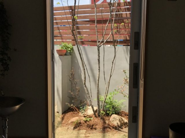 守口の庭｜グリーンプラスガーデン　タマンサリ施工事例